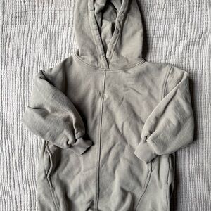 Kids Zara Beige Hooded Sweatshirt